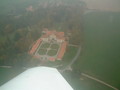 Castle Konopiště from bird's-eye view
