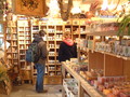 Shop with hand-made soaps etc.
