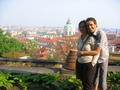 Alexis, Lily & the roof of St.Nicolas