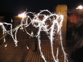 Sparklers whirl
