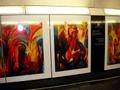 Paintings in underground
