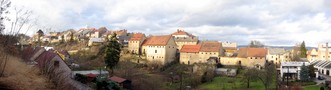 Cityscape of Úštěk